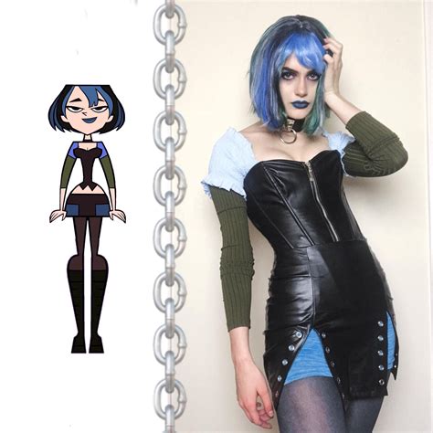 gwen cosplay total drama|Total Drama Gwen Cosplay Costume